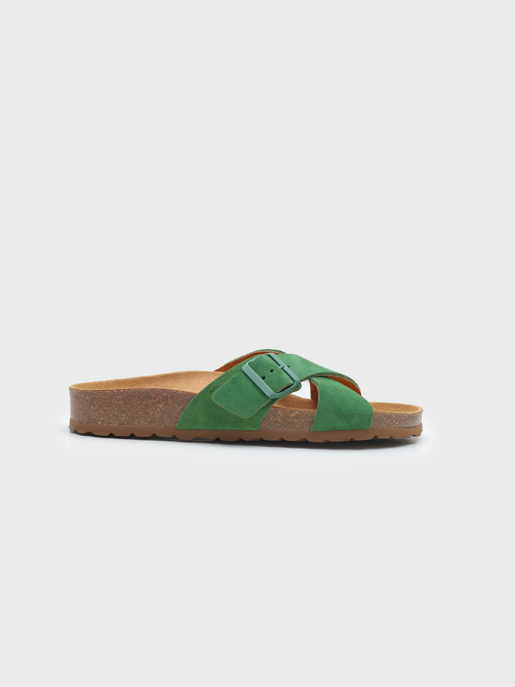 Sandale bio croute de cuir