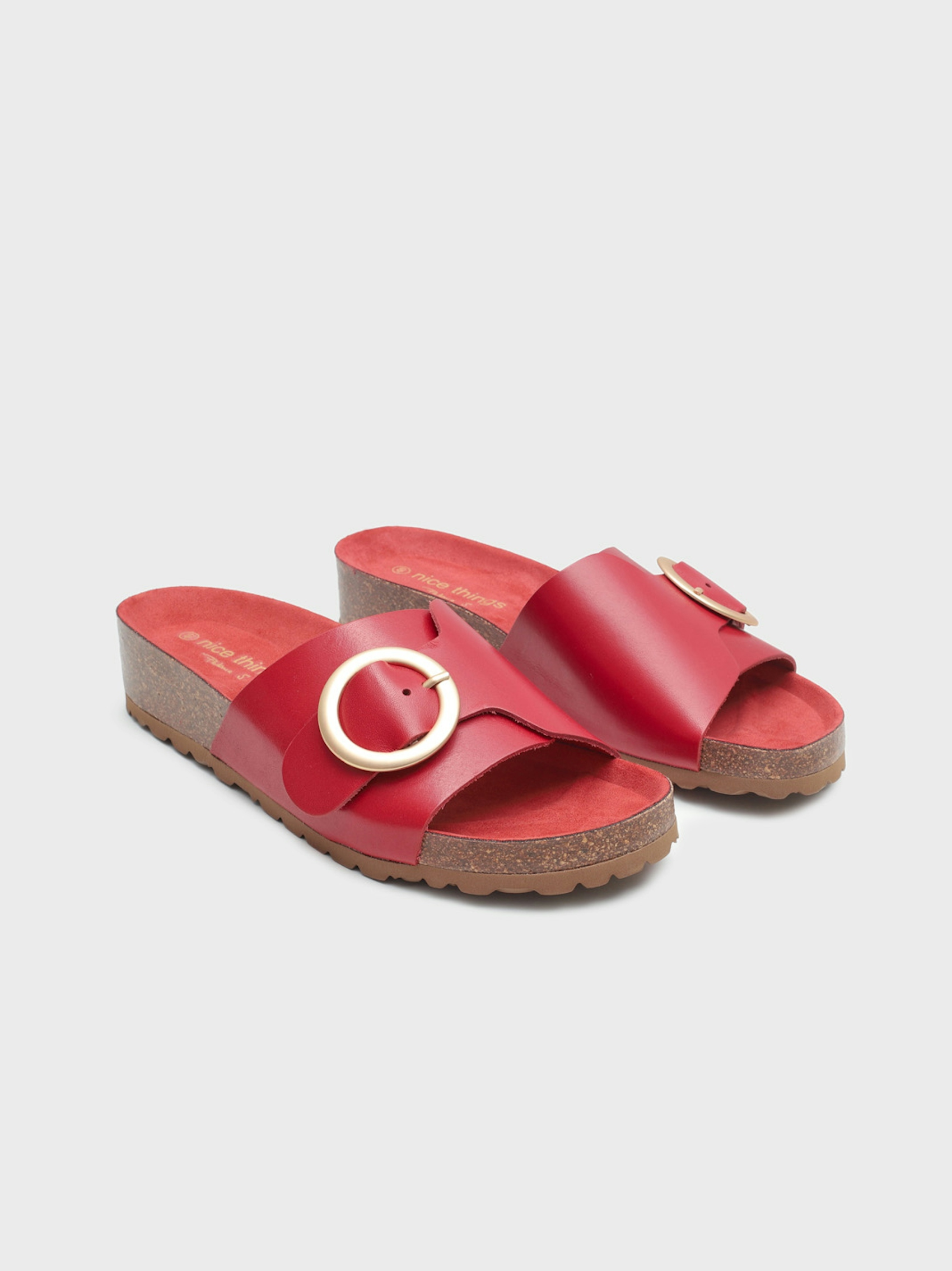 Bio wedge sandals