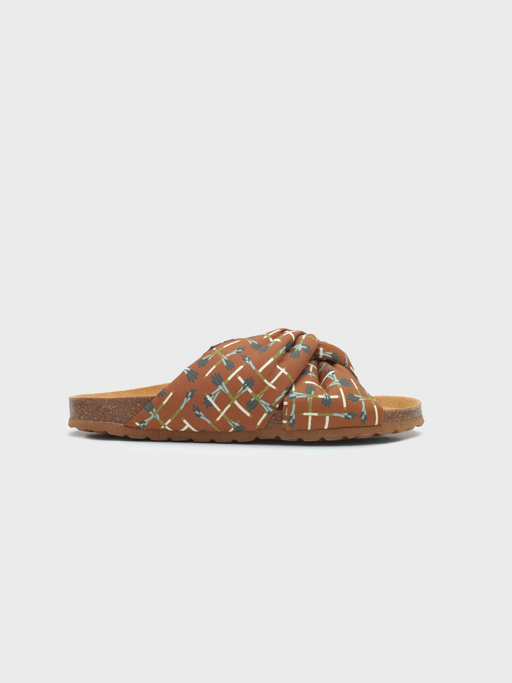 Sandale bio à motif