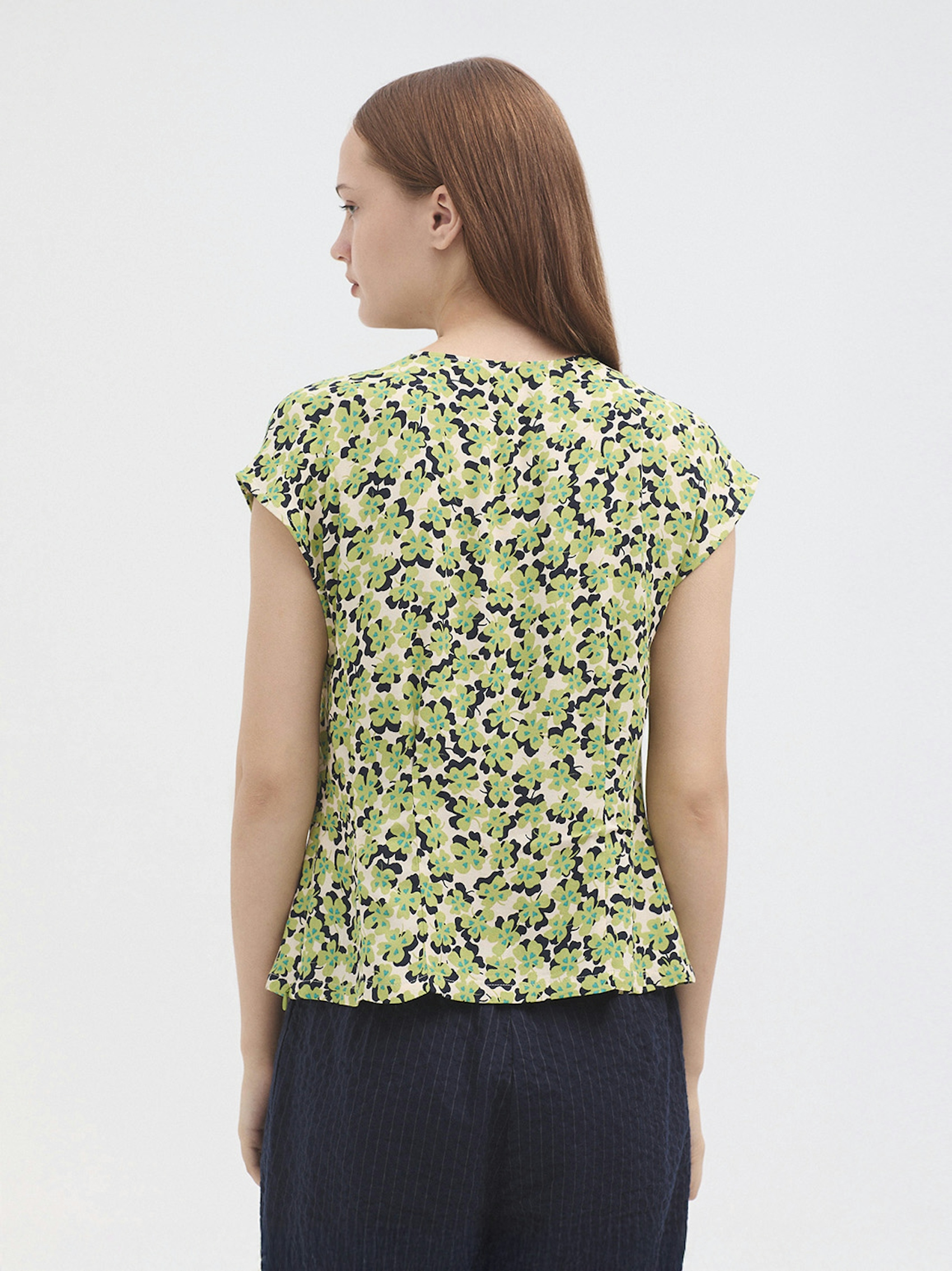 Lucky Clover crêpe top
