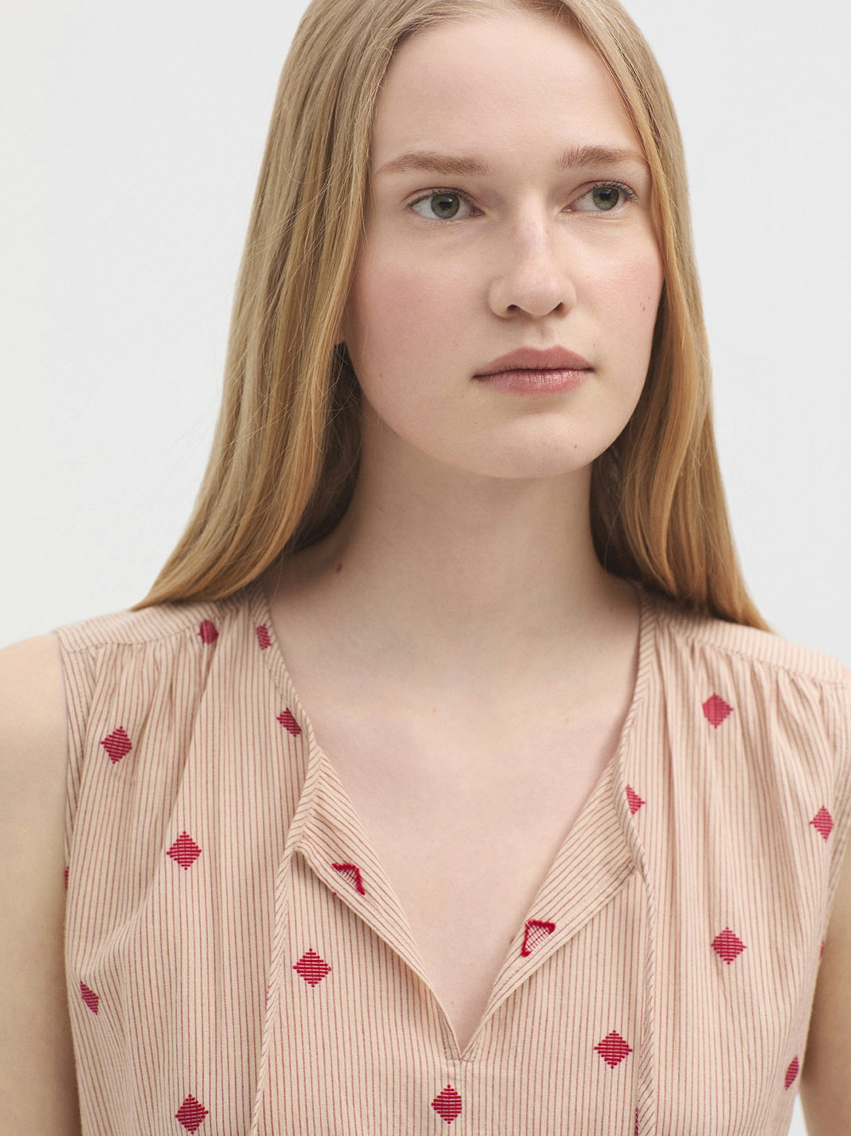 Vestido Diamond jacquard