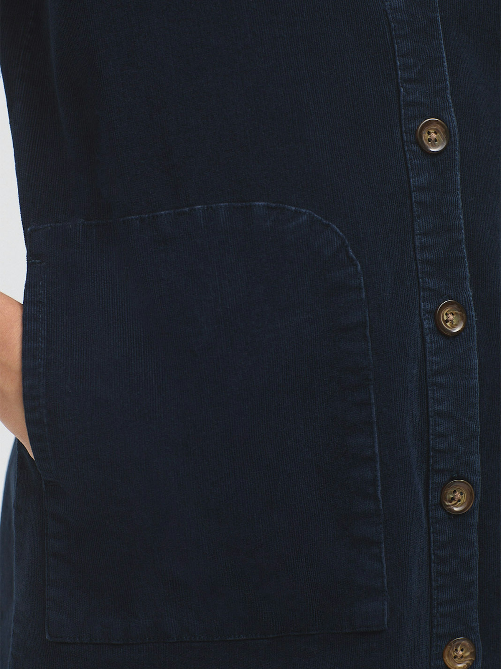 Micro cord shirt dress 3