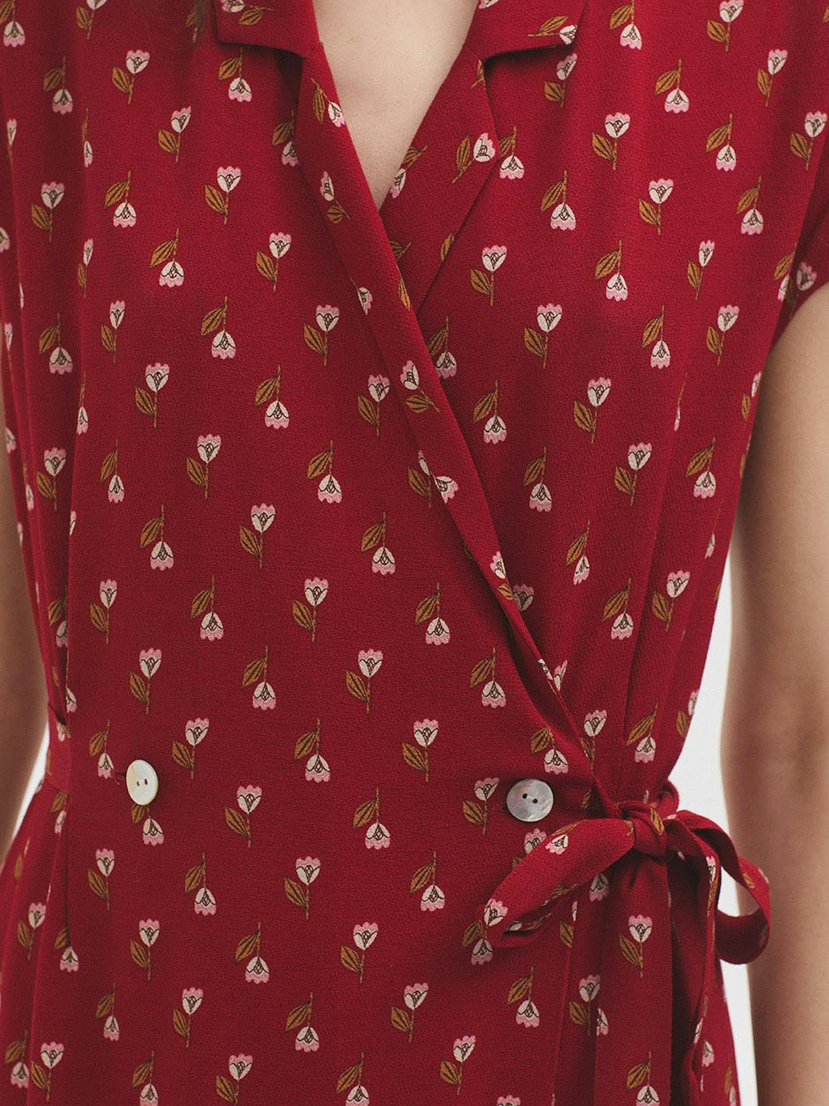 Robe croisée Little Samoa