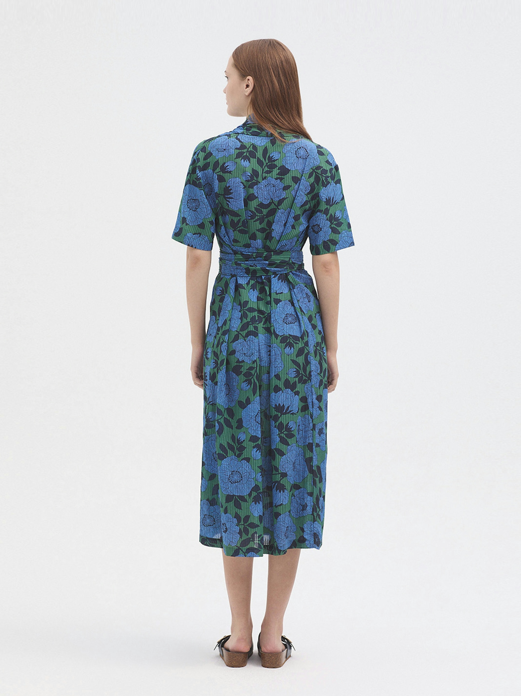 Vestido cuadrillé Camelia