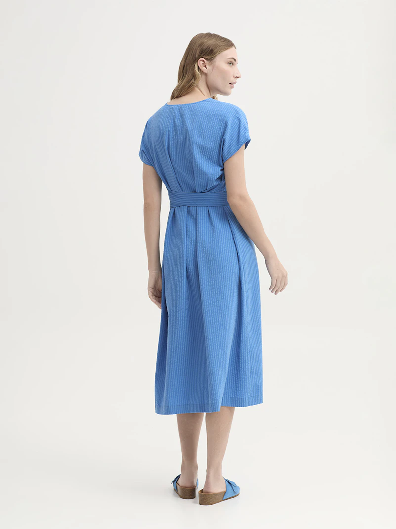 Seersucker and Tencel dress