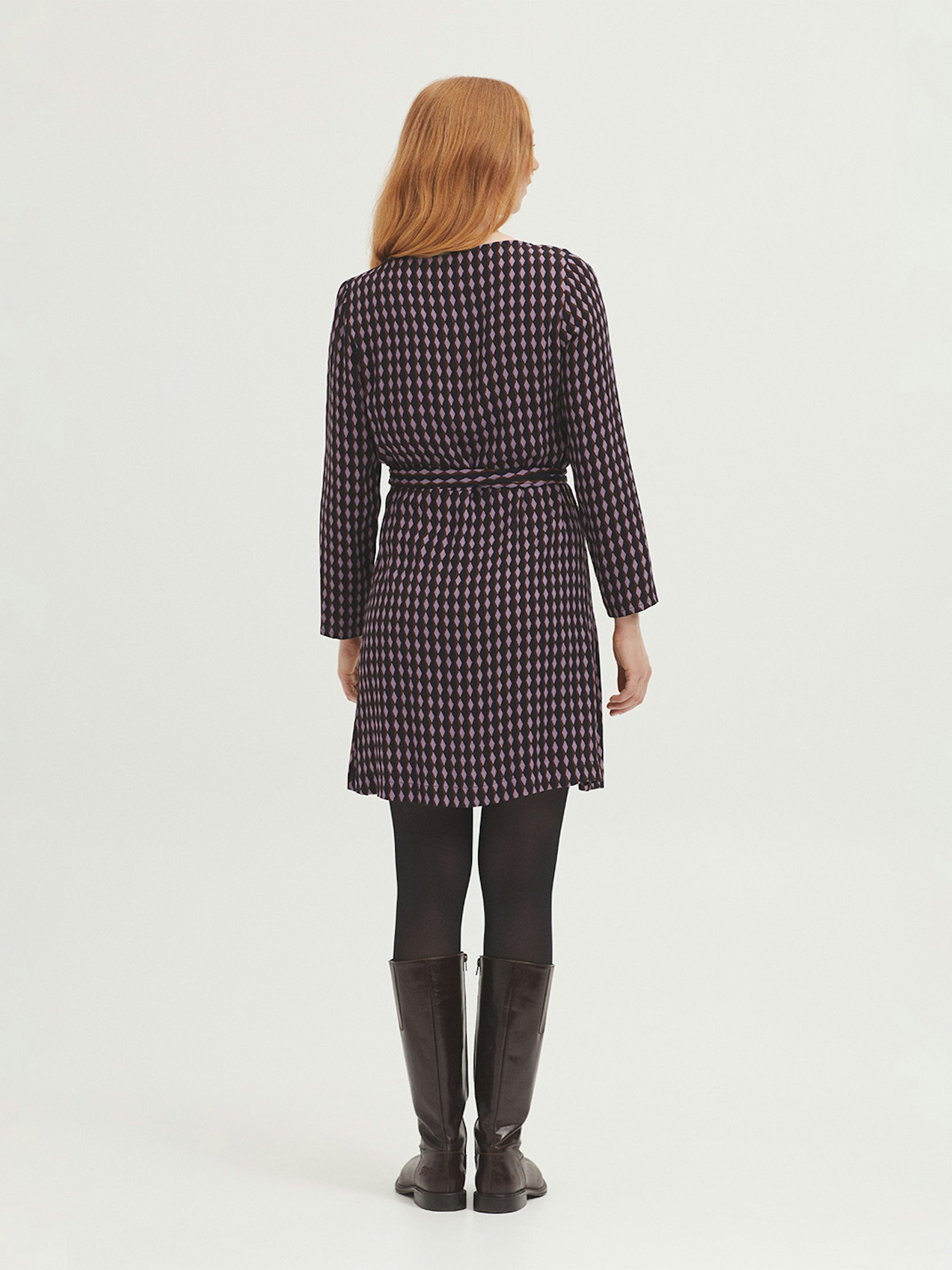 Endless Column print dress