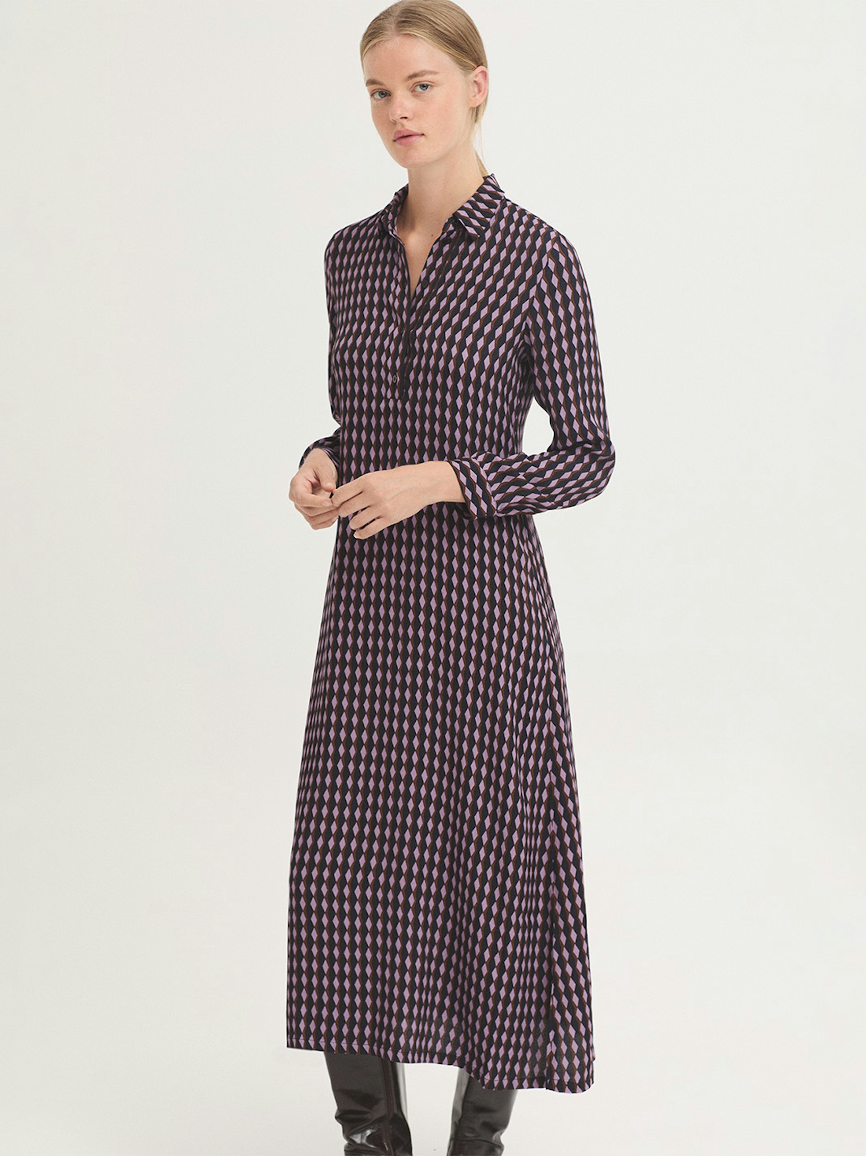 Endless Column longline dress