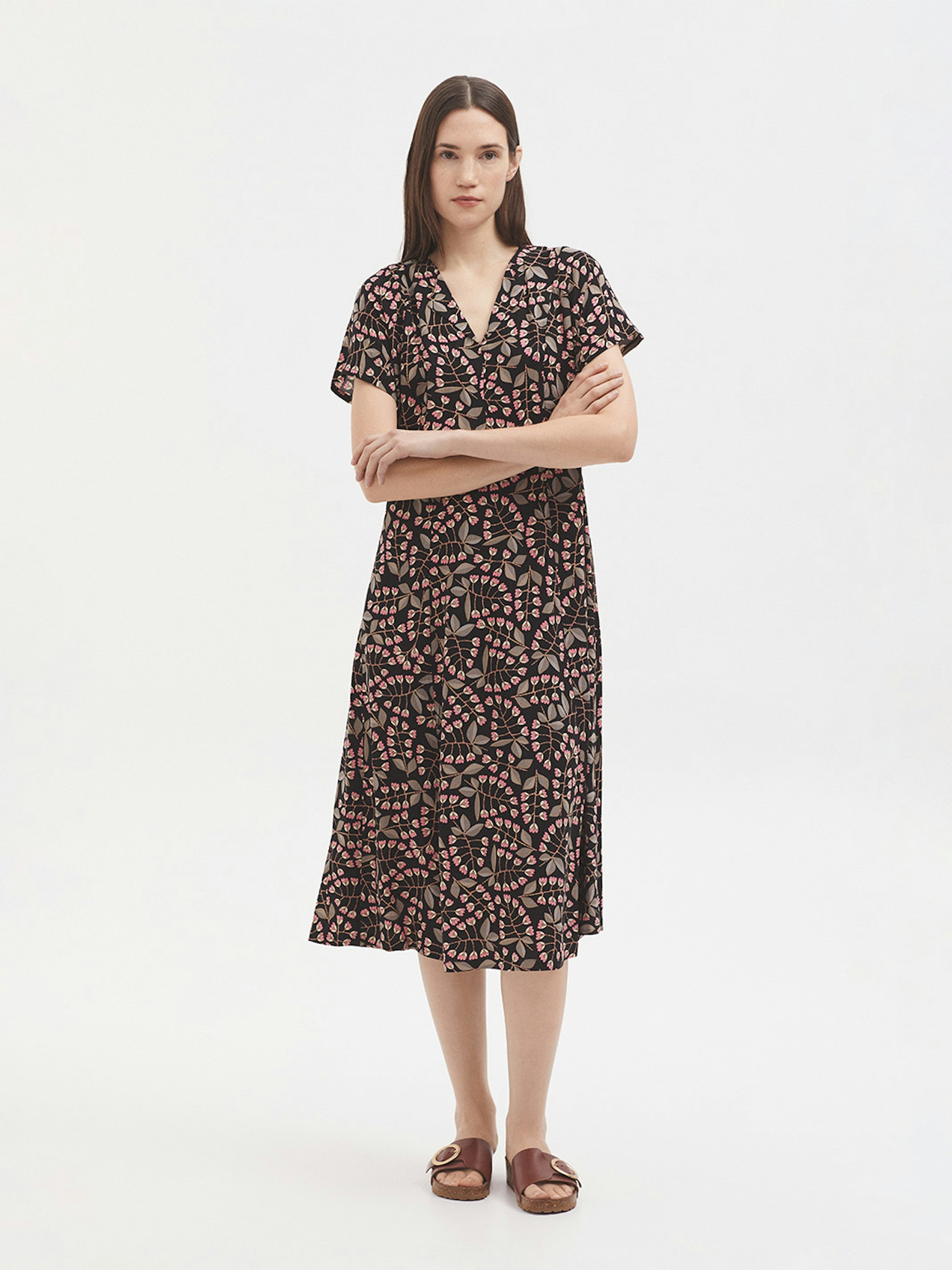 Robe longue Samoa Flowers
