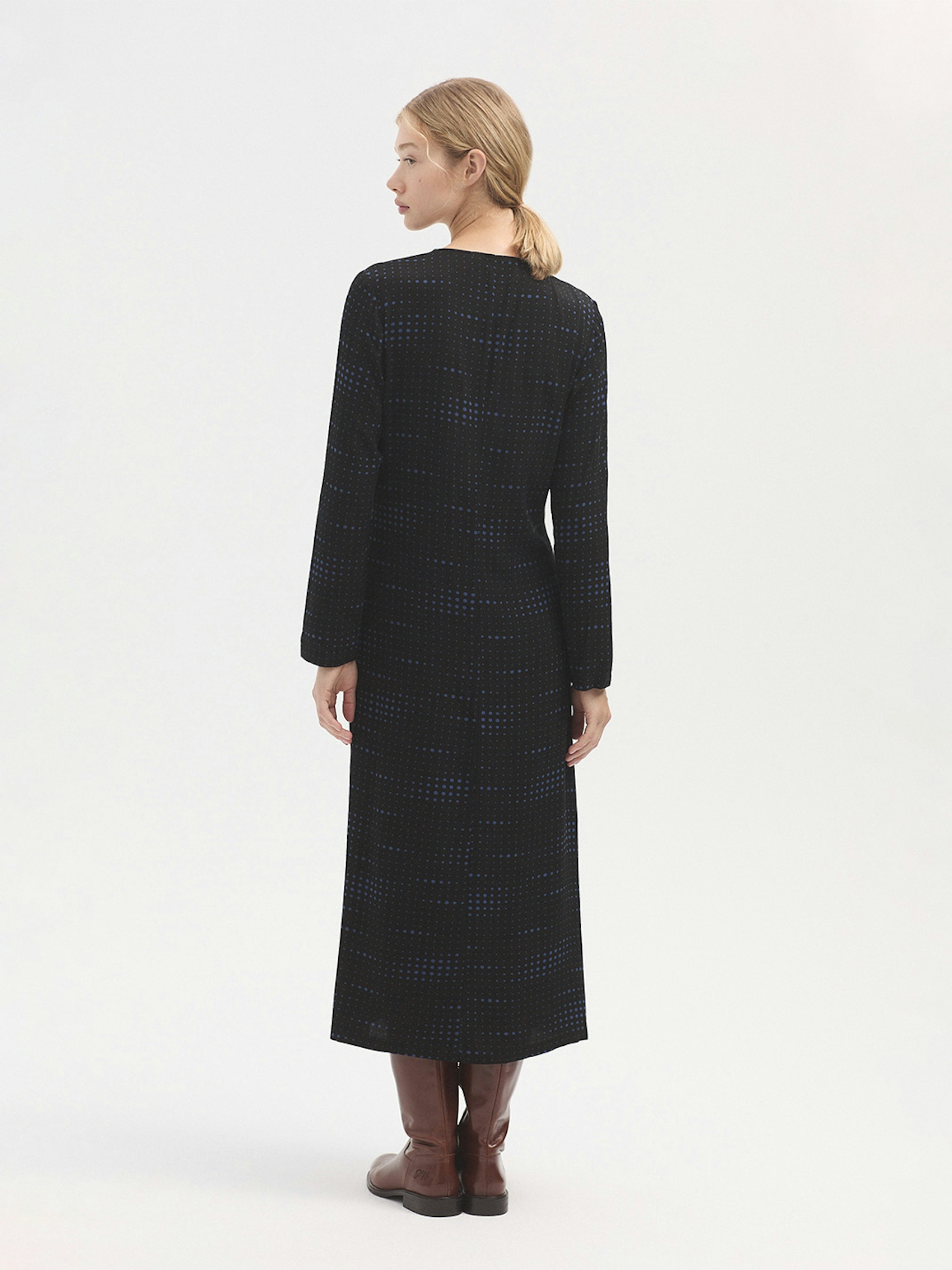 Scale Dots long dress