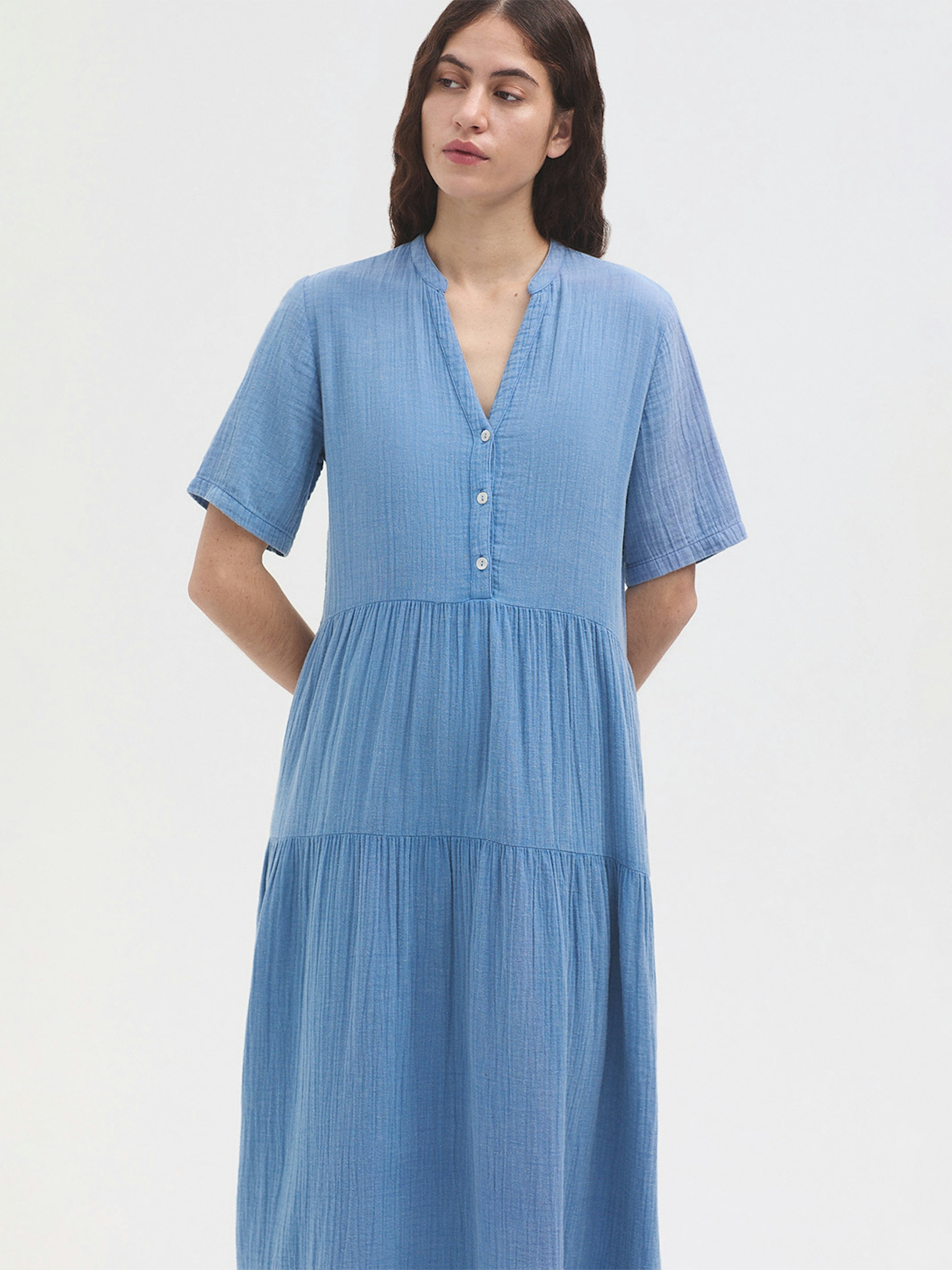 Robe longue coton