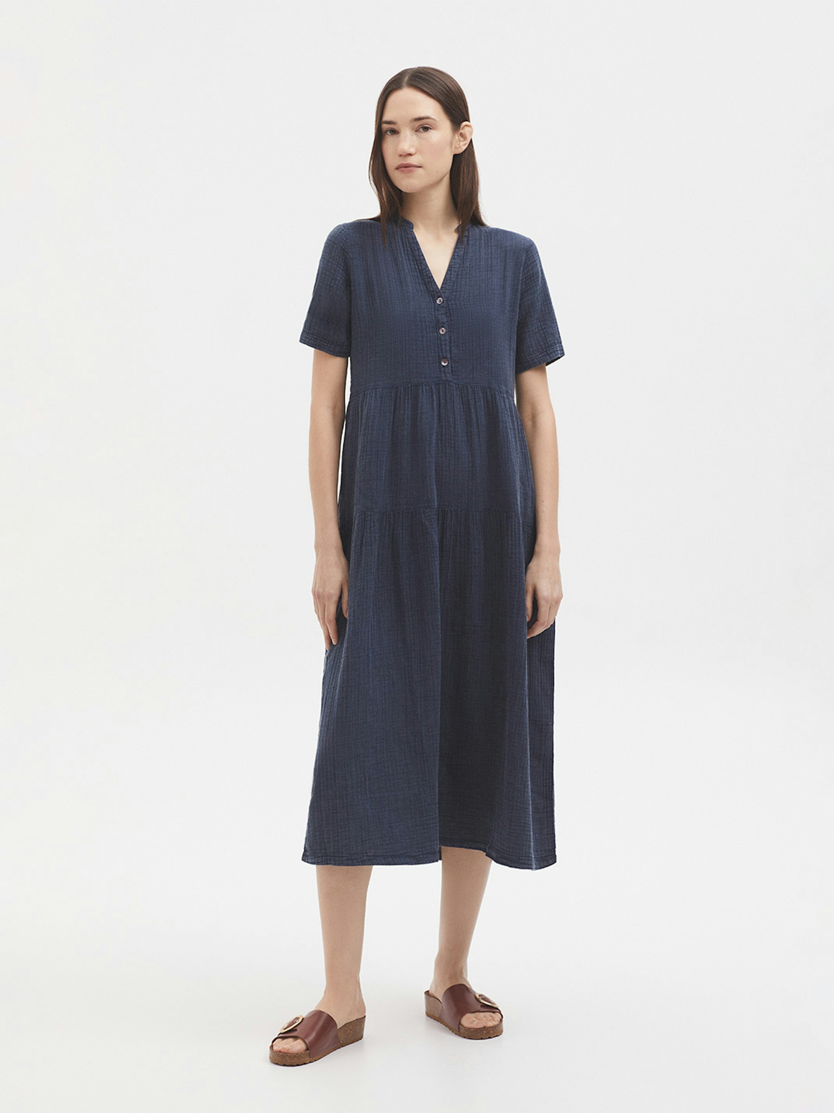 Robe longue coton