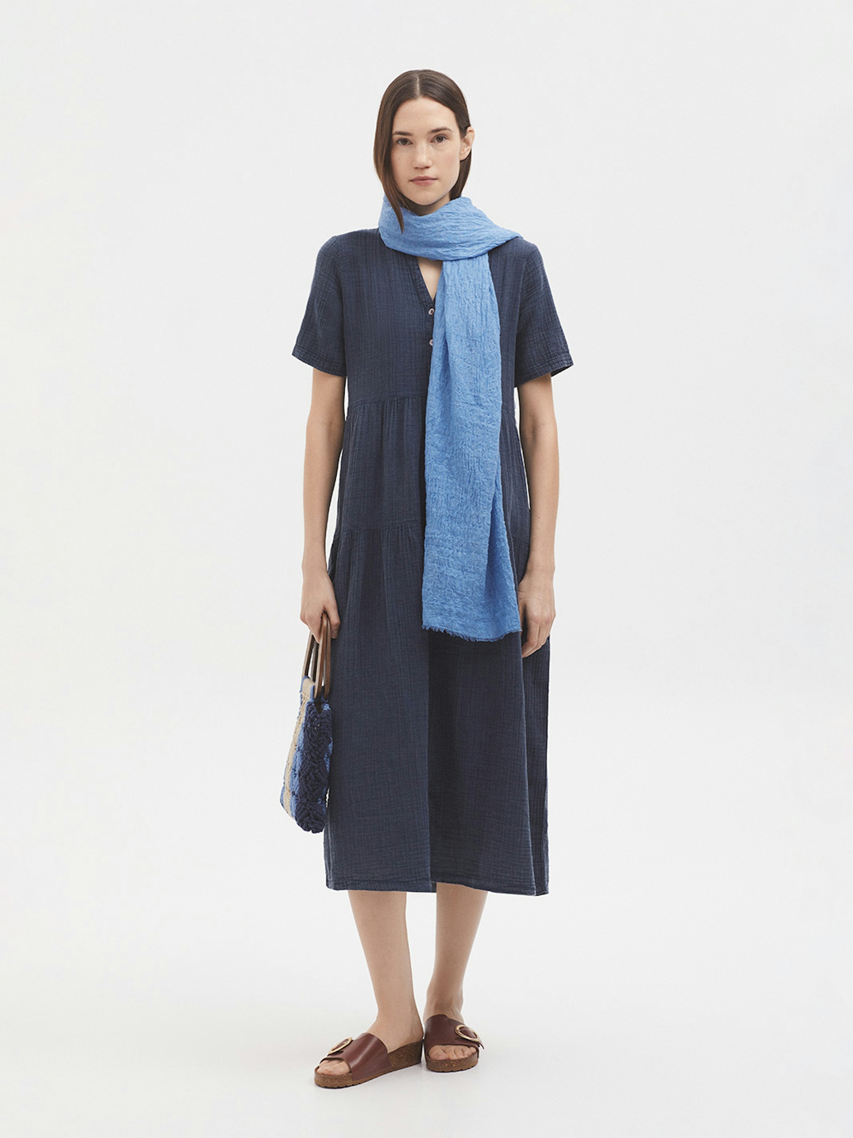 Robe longue coton