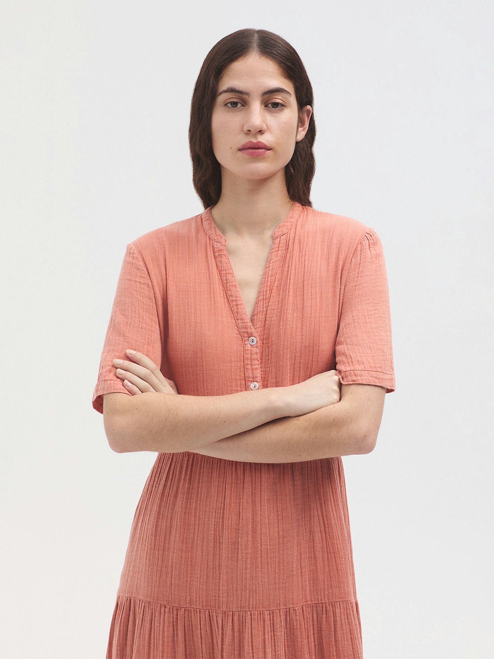 Robe longue coton