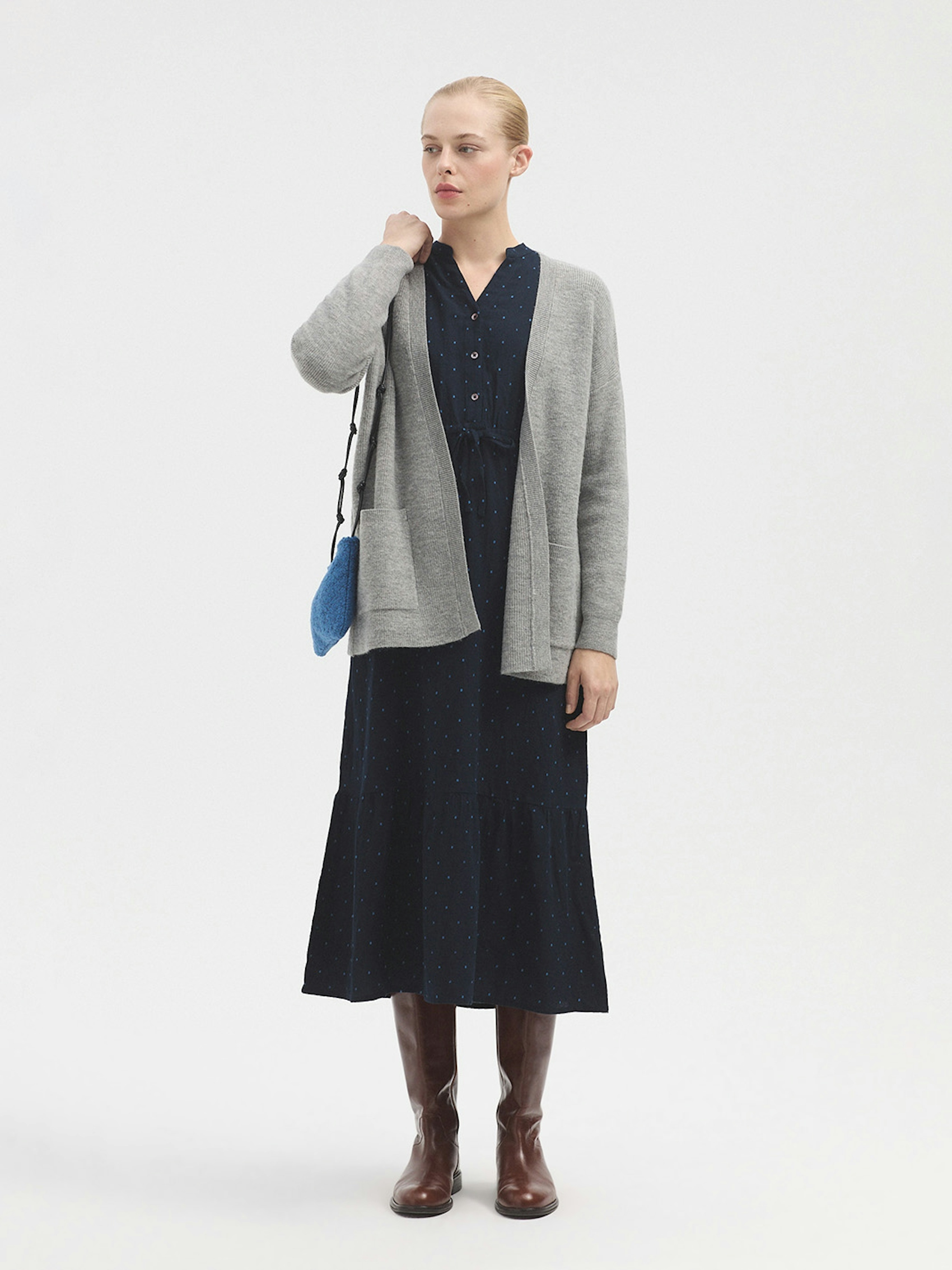 Robe longue plumetis 4