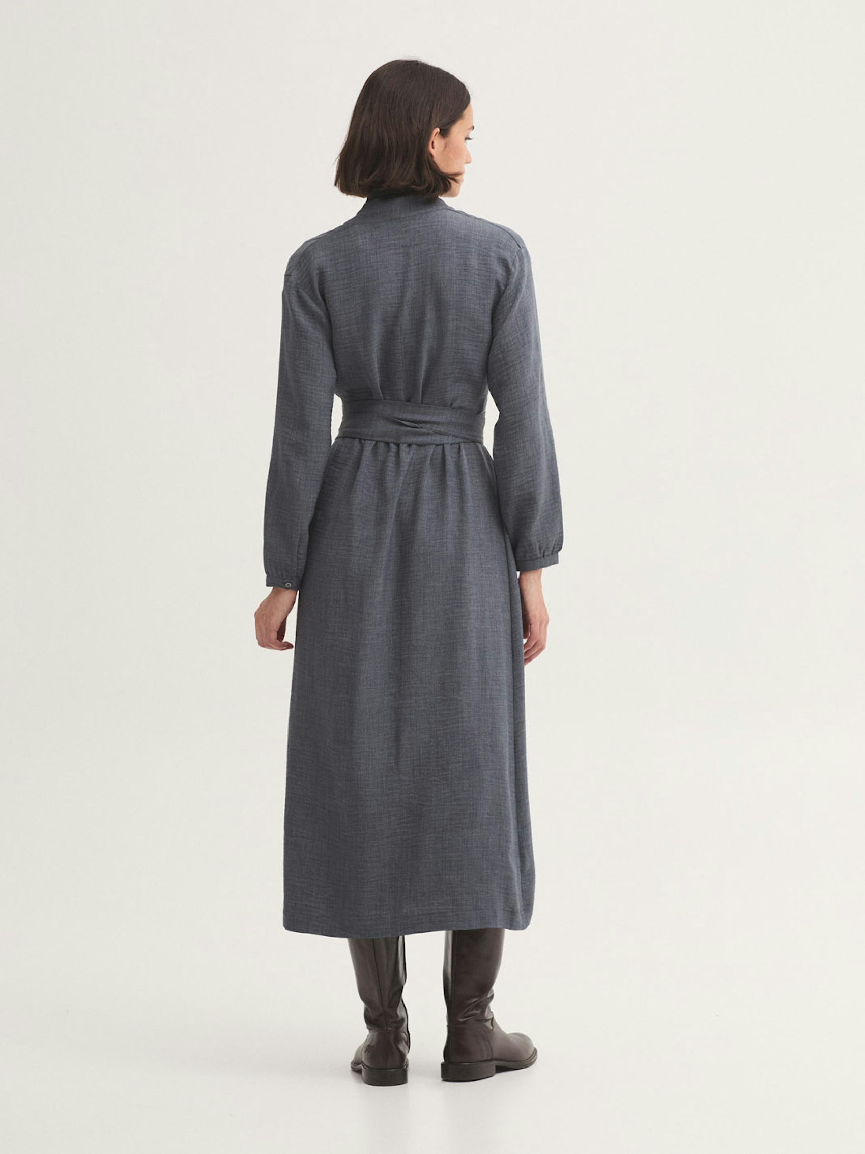 Long sleeve midi dress