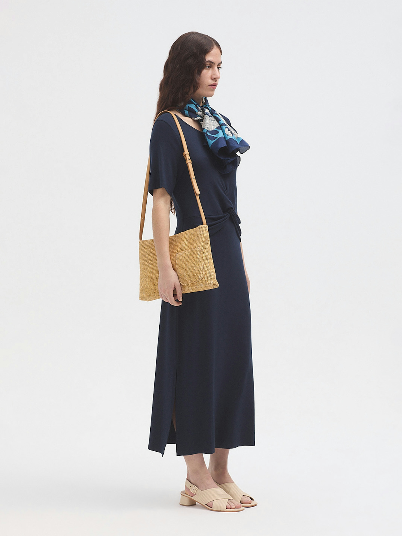 Knot midi dress 0