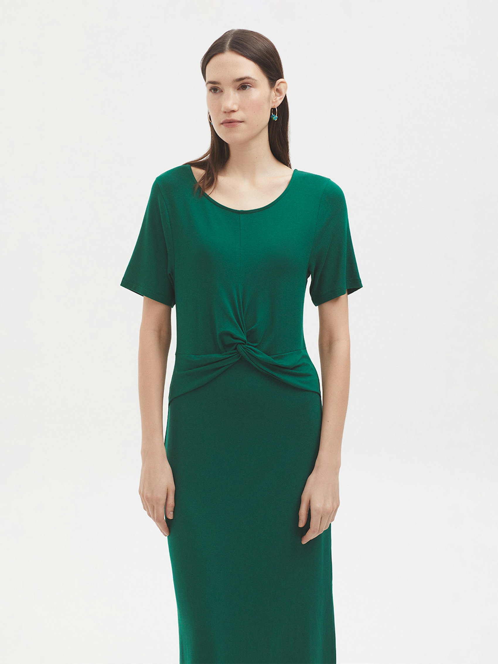 Knot midi dress