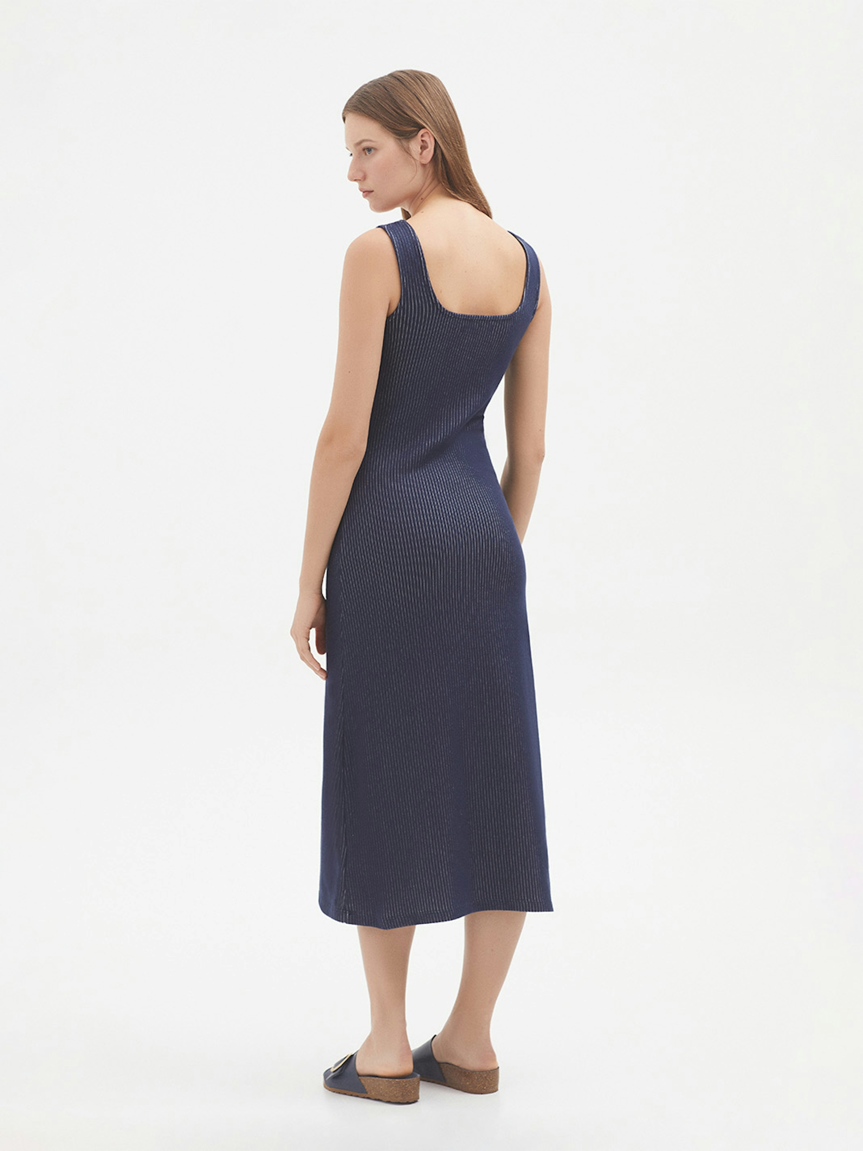 Vestido raya diplomática
