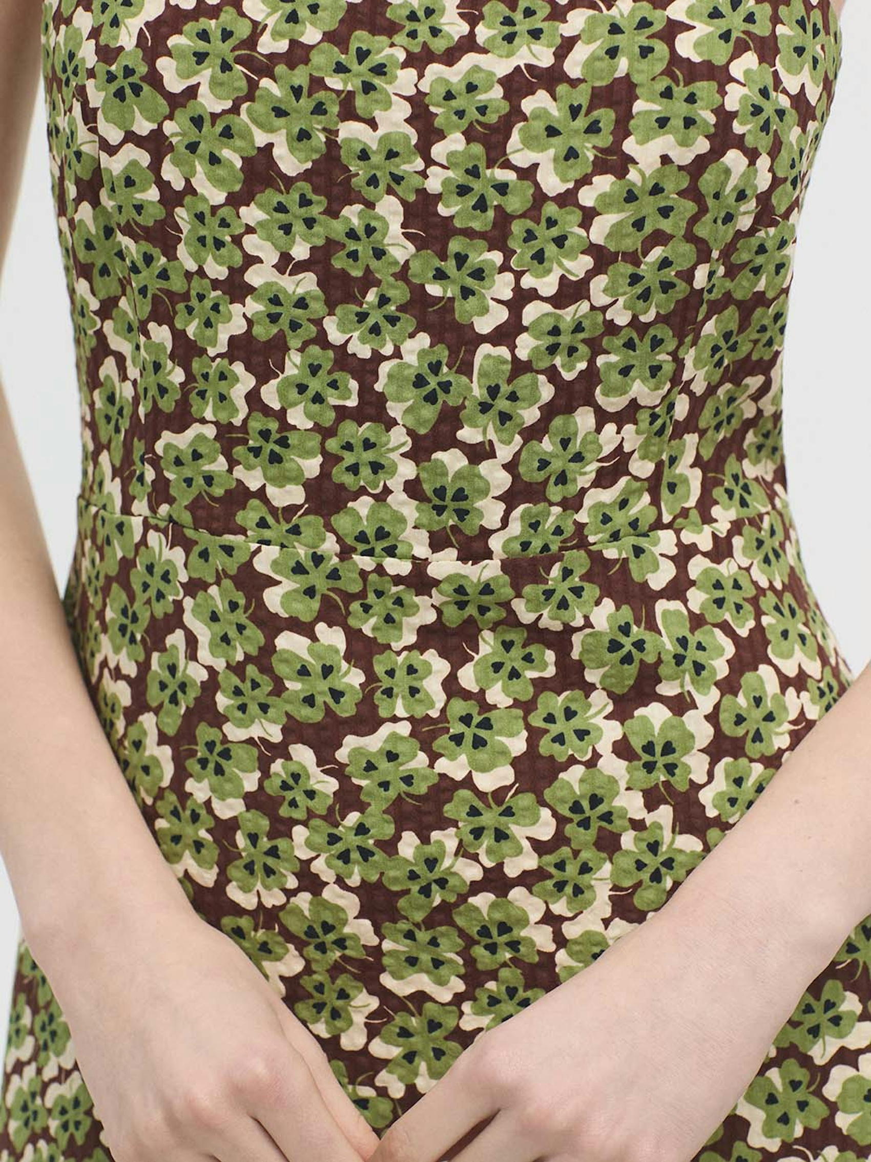 Vestido seersucker Lucky Clover
