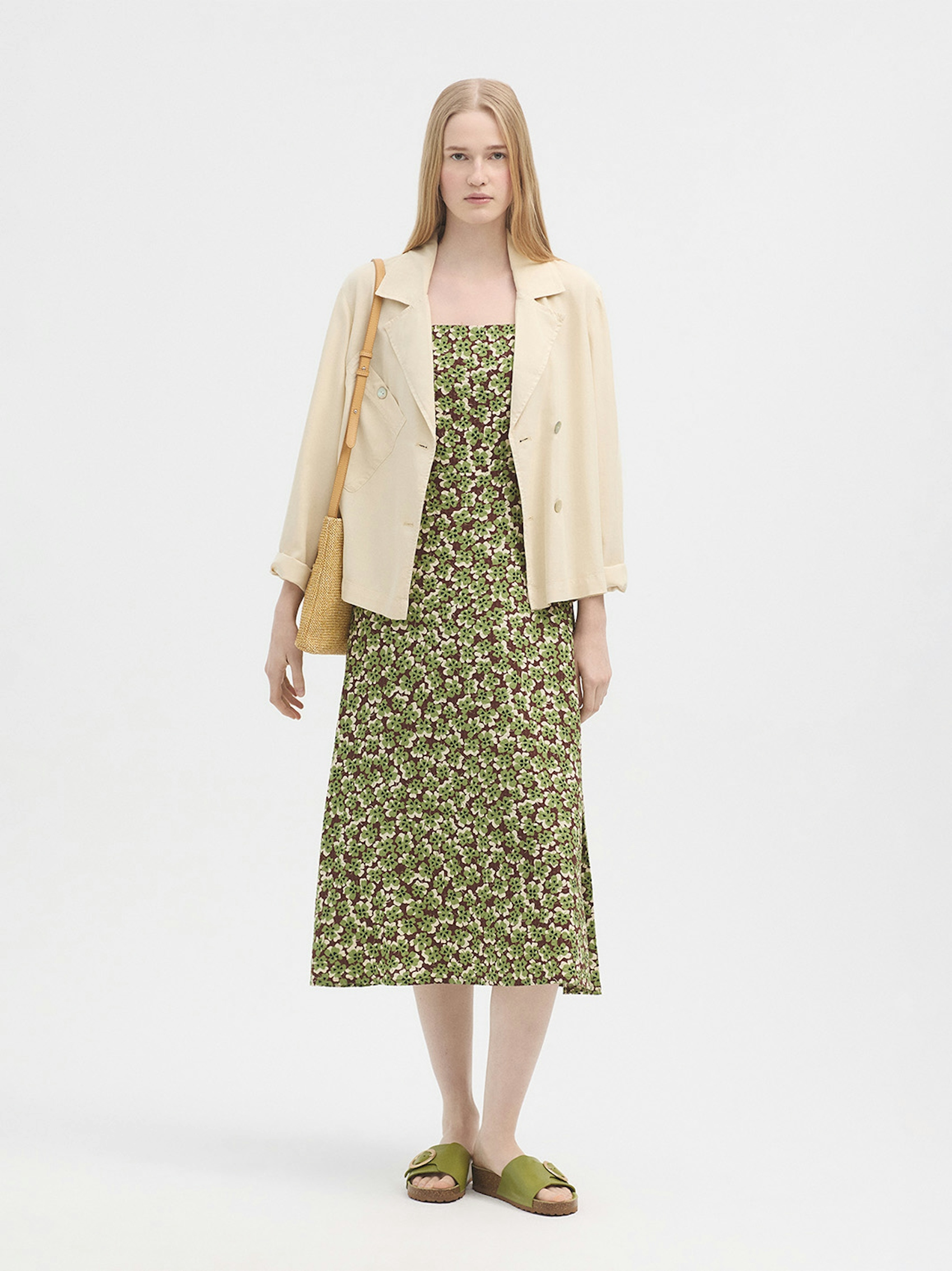 Vestido seersucker Lucky Clover