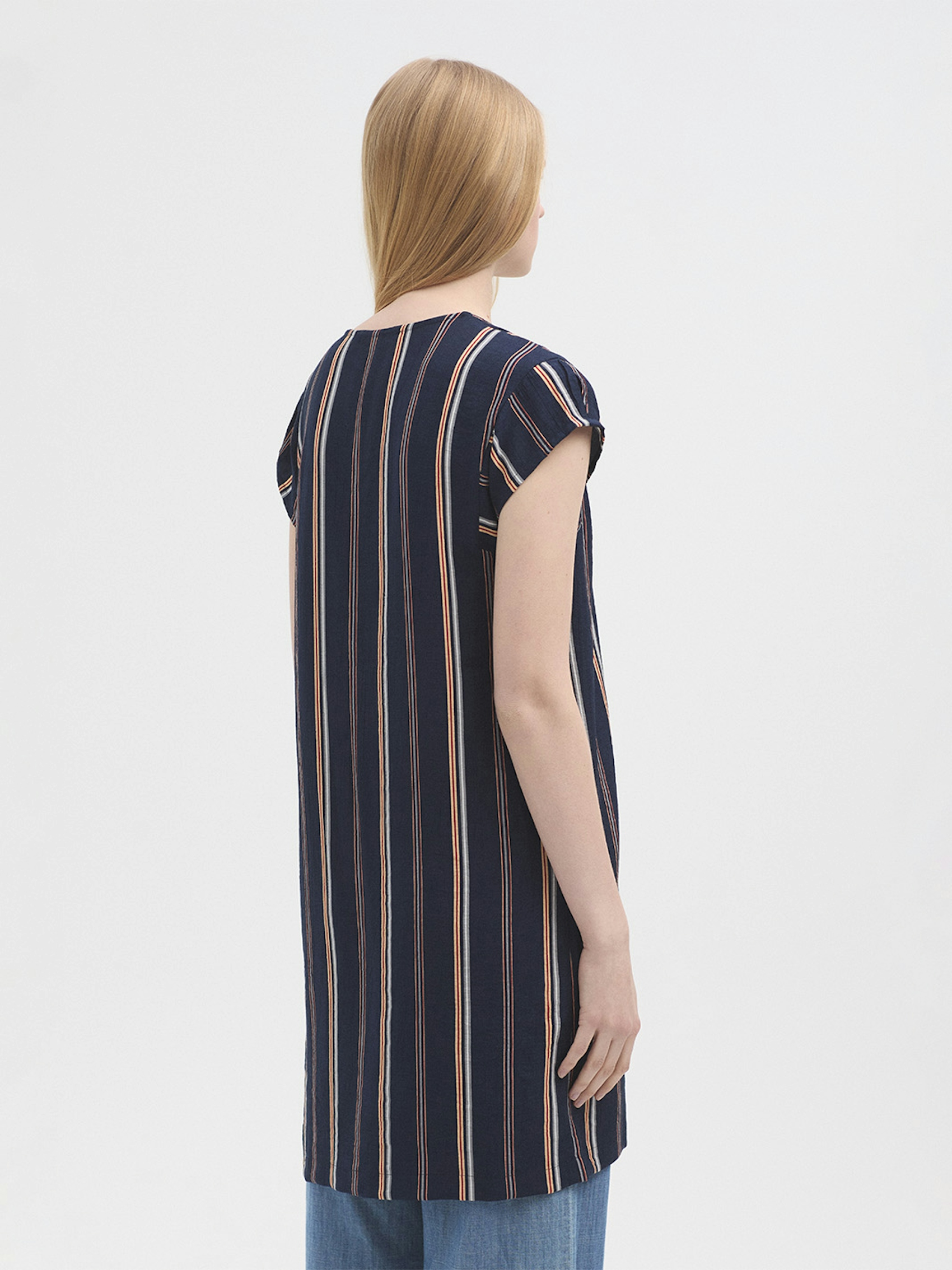 Vestido túnica Tiny Stripes