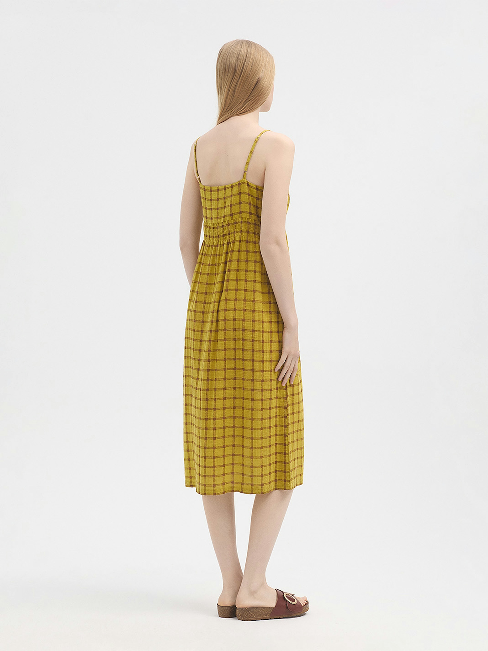 Vestido tirantes Garden Checks