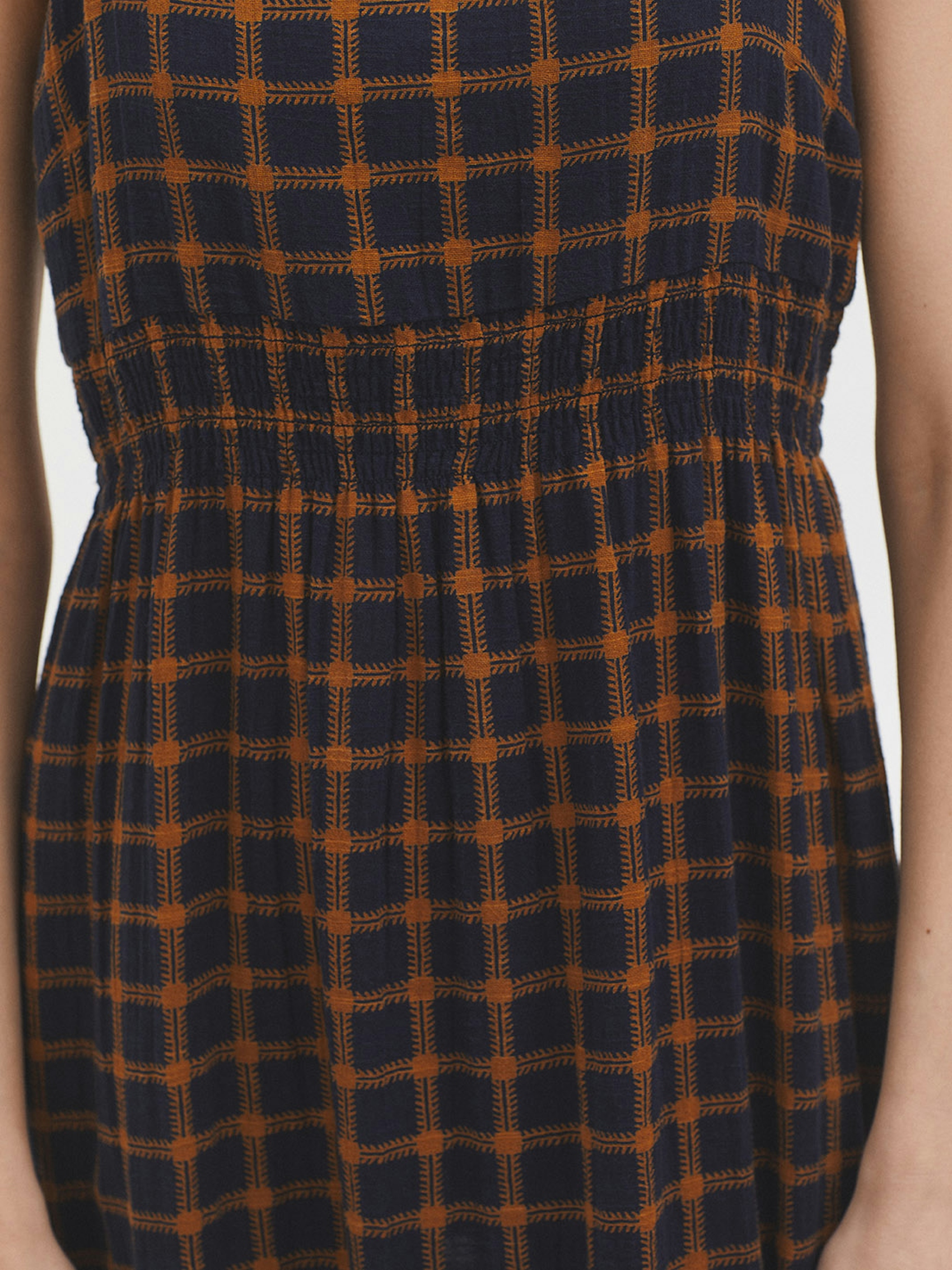 Vestido tirantes Garden Checks