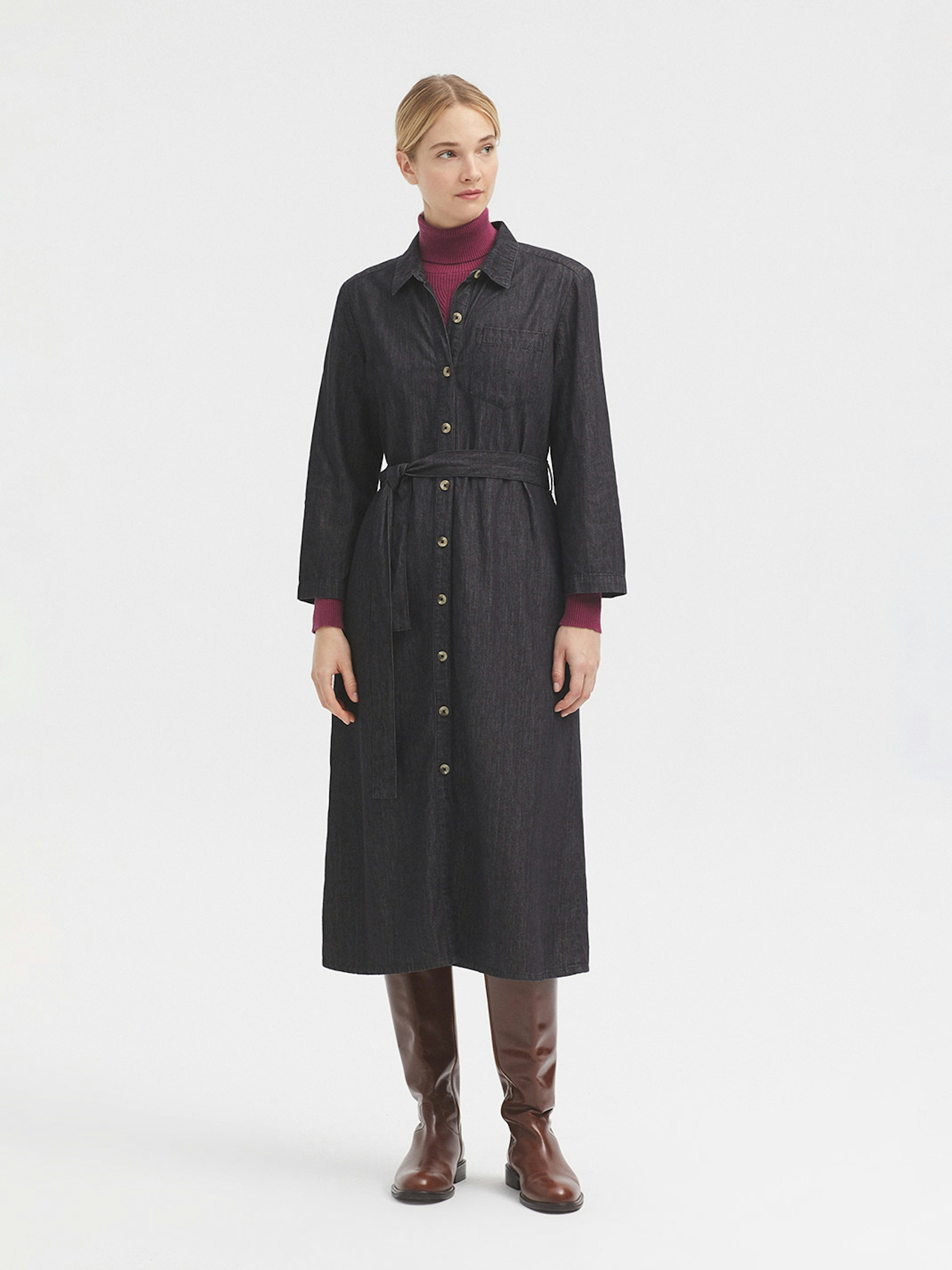 Robe en jean coton BCI