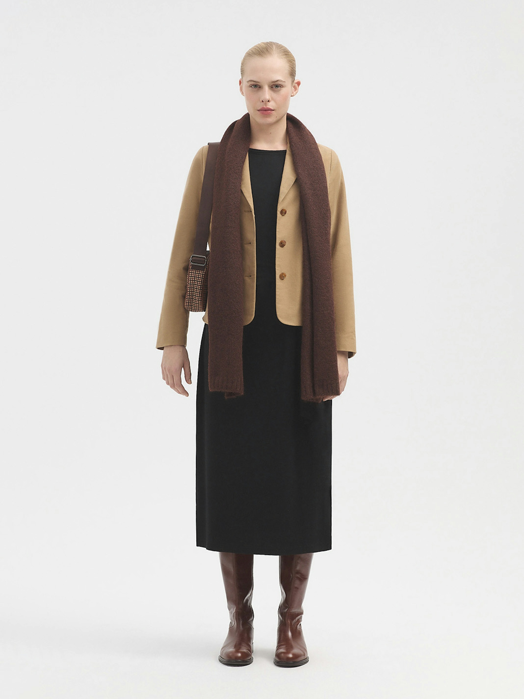Robe viscose nouée 5