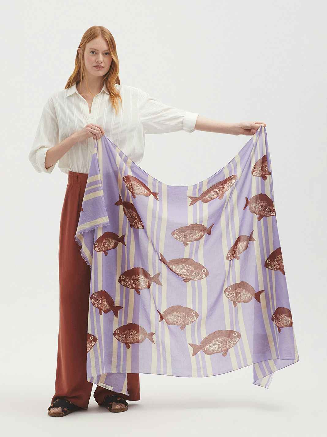 Cotton Big Fish sarong