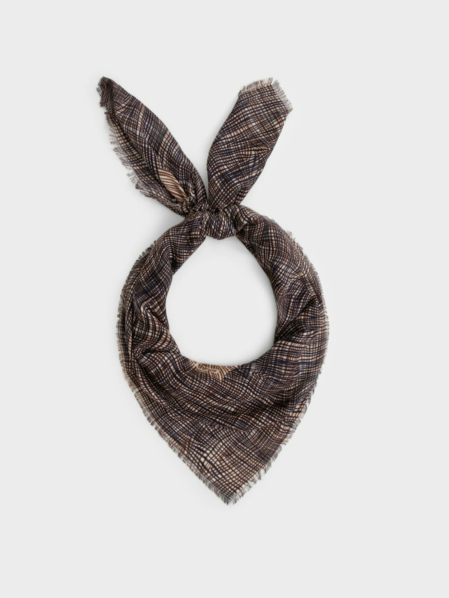 Woodgrain Dot foulard 4