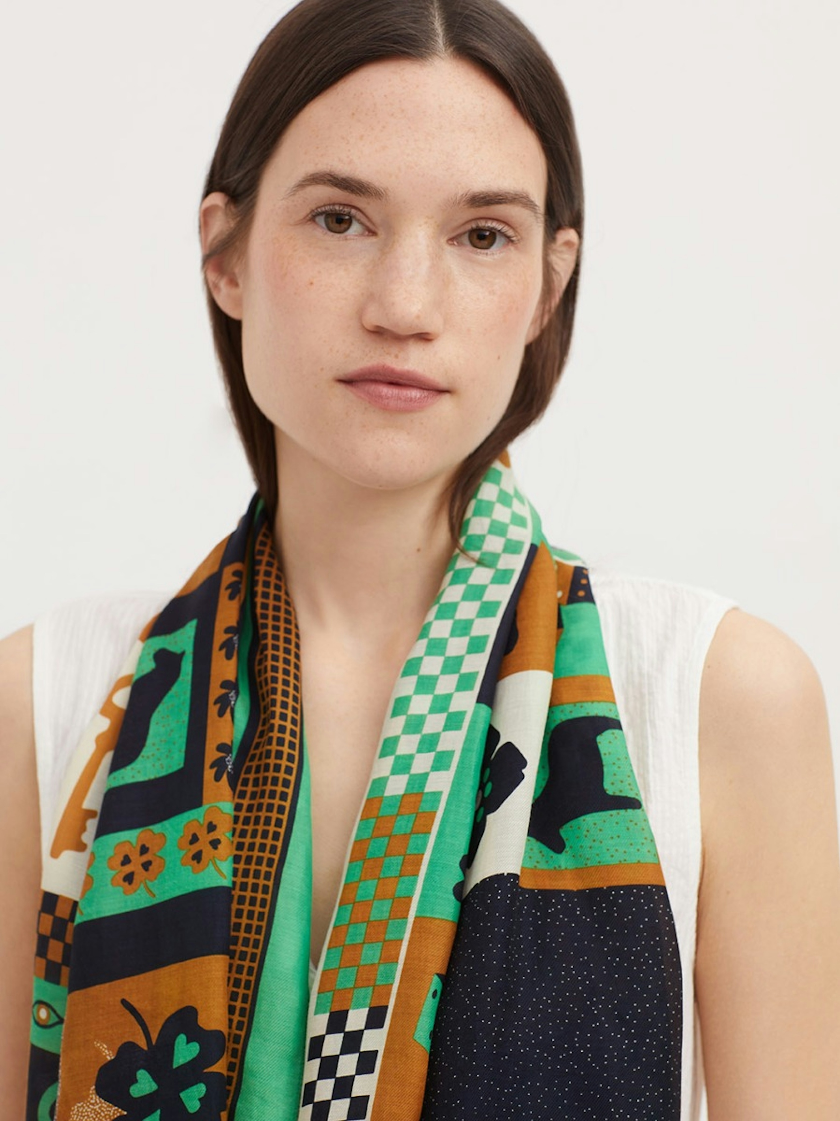 Good Luck viscose lyocell foulard
