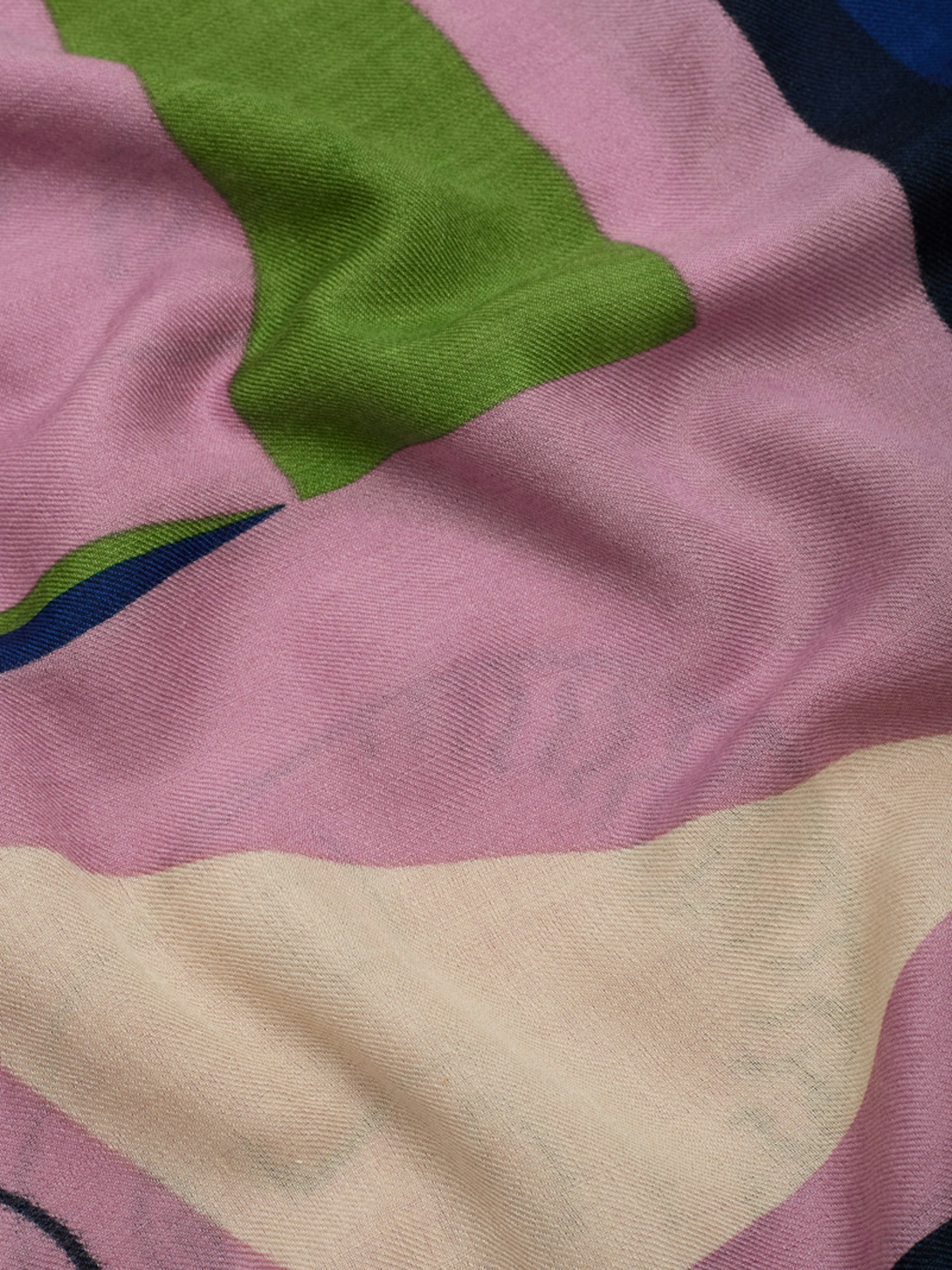 Geometric Faces foulard
