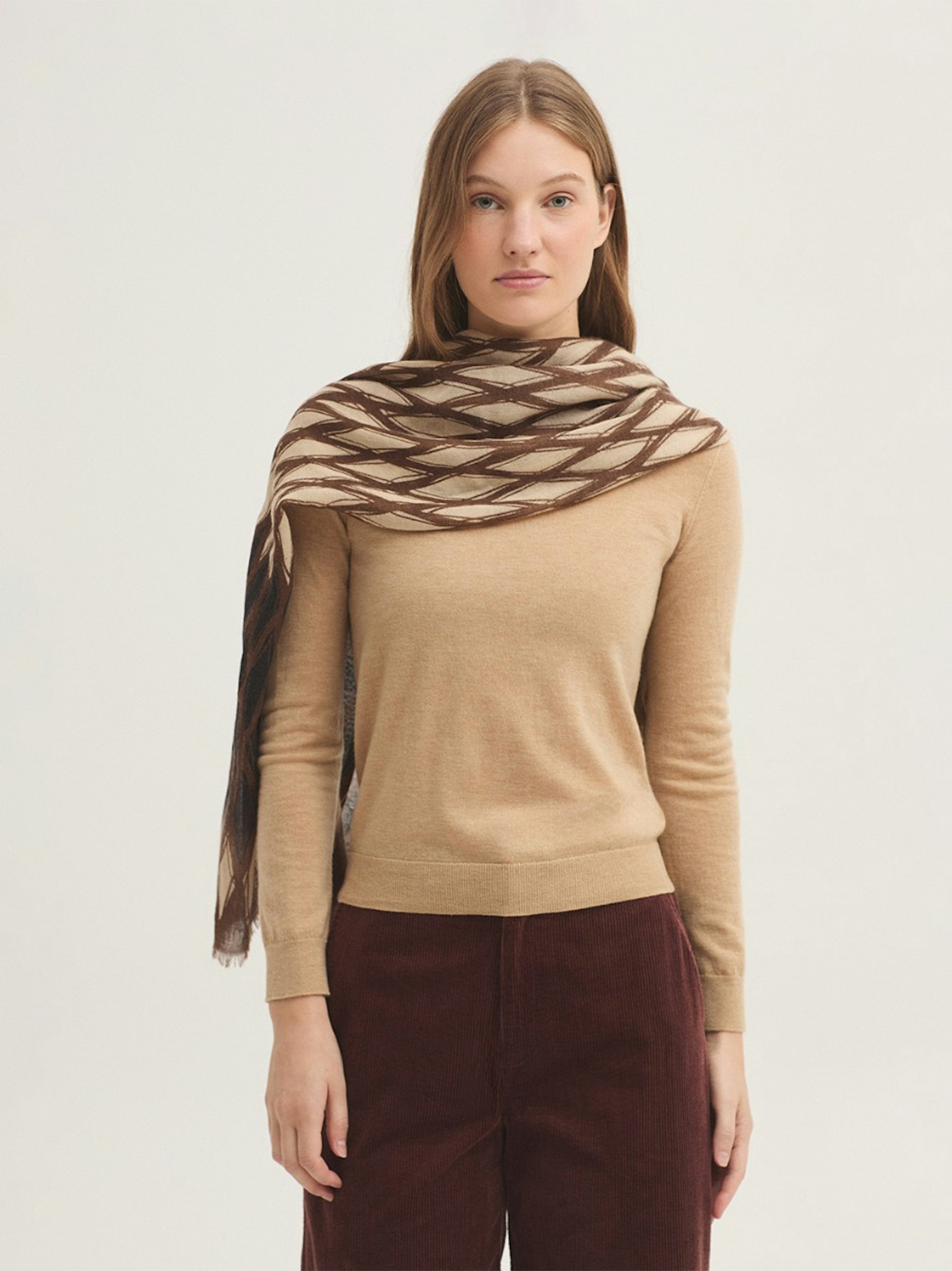 Foulard stampa Diamonds