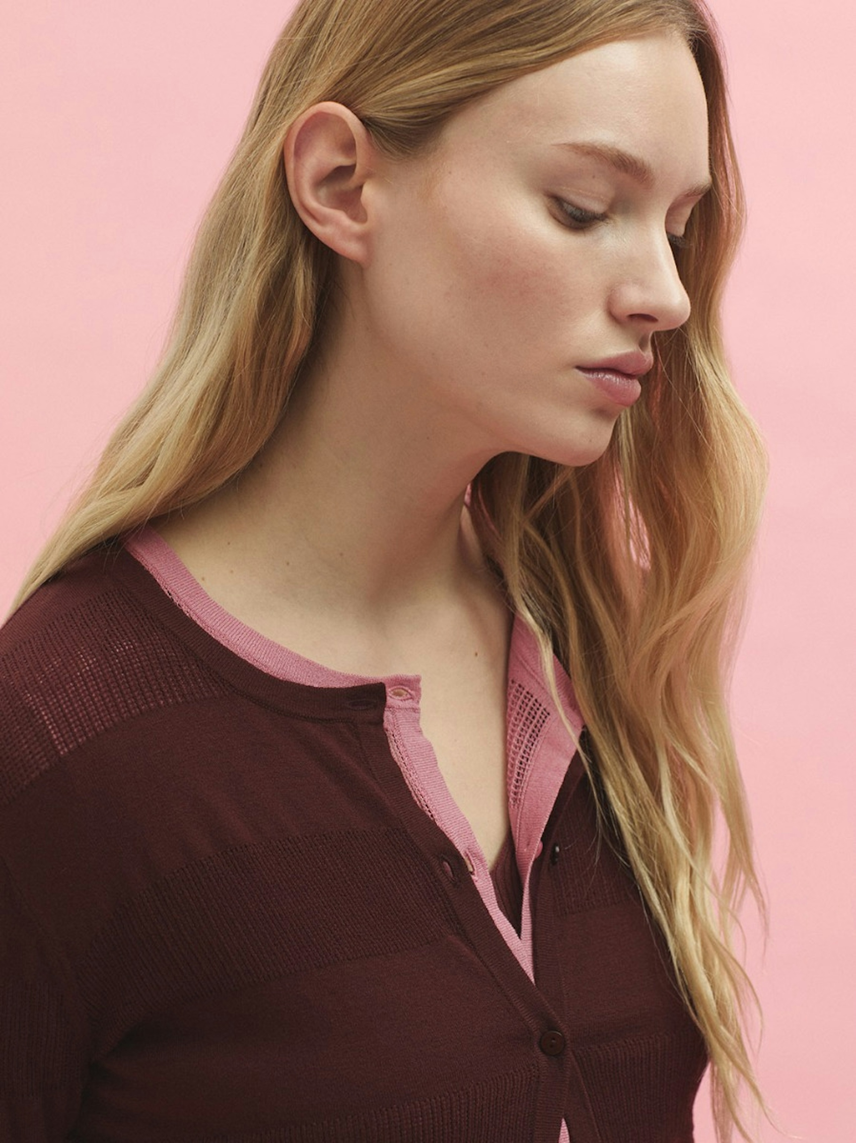 Veste maille assortie