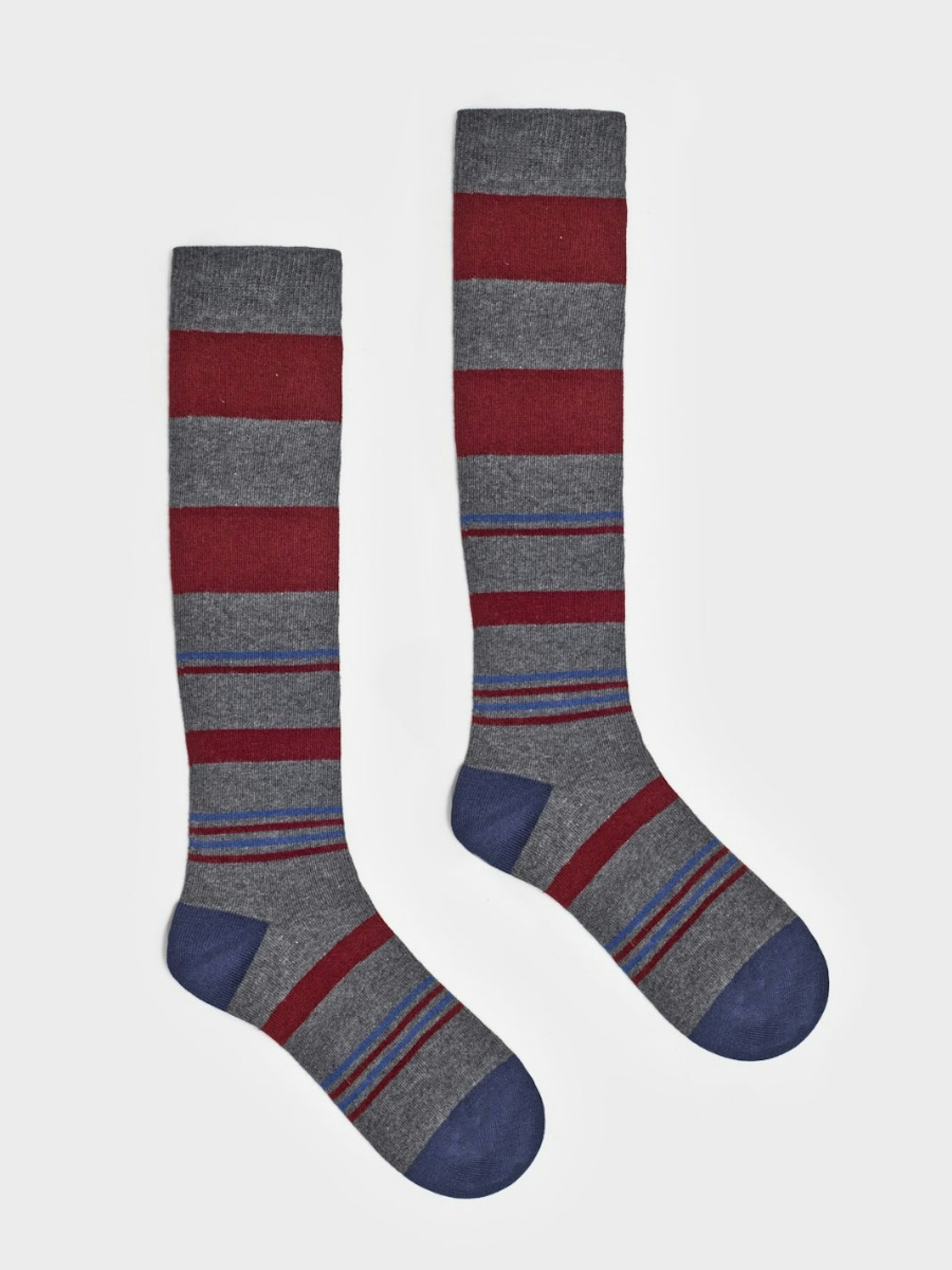 Calcetines largos rayas